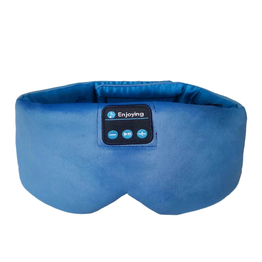 Eye Mask with Bluetooth Headphones for Sleeping Soft Eye Mask with Wireless Headphones,  Adjustable Music Mask Insomnia